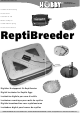 Hobby ReptiBreeder Instructions Manual
