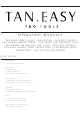 Tan.Easy TAN.EASY SPRAY GUN Operation Manual