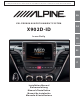 Alpine XXL Premium X902D-ID Installation Manual