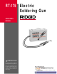 RIDGID RT-175 Operator's Manual