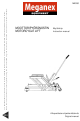 Meganex MEG30 Instruction Manual