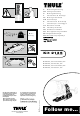 Thule 2135 Fitting Instructions
