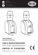 MO-EL NATURELLE Series Use And Maintenance