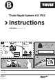 Thule Rapid System 1782 Instructions
