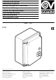 Vortice IRT 35 Instruction Booklet