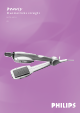Philips Beauty Duometricks straight HP4645/01 Instructions For Use Manual