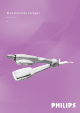 Philips Duometricks straight HP4645/01 Instructions For Use Manual