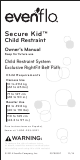 Evenflo Secure Kid Owner's Manual