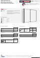 eku Combino 65 H FS OL 2T Mounting Instructions