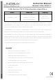 Lindsay Broadband LHA 1.2 GHz DOCSIS 3.1 Series Instruction Manual