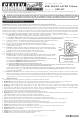 SEALEY SM1307 Instructions