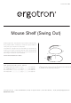 Ergotron Mouse Shelf User Manual