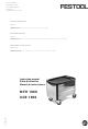 Festool MFH 1000 Instruction Manual