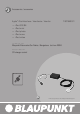 Blaupunkt 7 607 540 511 Manual