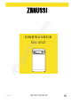 Zanussi DA 4342 Instruction Book