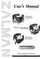ZALMAN CNPS7000A Series User Manual