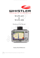 Whistler WGPX-635 Hardware User Manual