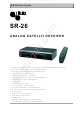 Triax SR-26 User Manual