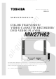 Toshiba MW27H62 Service Manual