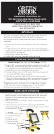 Green Brook LEDFLP10N Installation Instructions