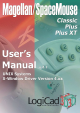 Logitech LogiCad3D Magellan/SPACE MOUSE Classic User Manual