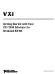 National Instruments VXI-1394 Getting Started