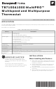 Honeywell Home TB7100A1000 MultiPRO Installation Instructions Manual