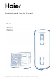 Haier HP200S1 Installation And Service Manual