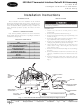 Carrier 52S Wall Thermostat Interface Retrofit Kit Installation Instructions Manual