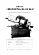 Guo Ping GB916 Operating Instructions Manual