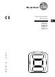 IFM Efector 250 O3D301 Brief Instructions