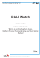 XTBA DALI Watch Manual