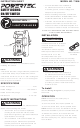 PowerTec 71006 Instruction Sheet