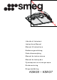 Smeg KSEG5 Instruction Manual