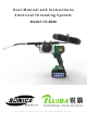 Rubia Sonica CX-8006 User Manual And Instructions