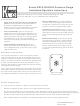 Kobold DRF34 Series Installation & Operation Instructions