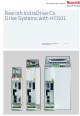 BOSCH REXROTH INDRADRIVE HCS01 SERIES INSTRUCTION MANUAL Pdf Download ...