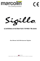 MARCOLIN Sigillo User Manual
