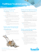 diversey TrailBlazer Troubleshooting Manual