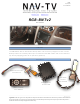NAV-TV RGB-BNTv2 NTV-KIT903 Quick Start Manual