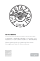 Bertazzoni REF31BMFIX User's Operation Manual