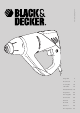 Black & Decker KR2000K Manual