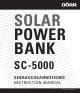 Dörr SC-5000 Instruction Manual