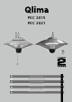 Qlima PEC 2015 Operating Manual