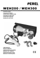 Perel WEH200 User Manual