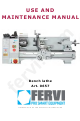 Fervi 0657 Use And Maintenance Manual