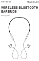 Macally MBTBUDS User Manual