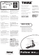 Thule 076 Fitting Instructions