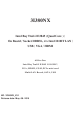 Lex 3I380NX User Manual