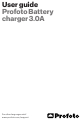 Profoto Battery charger 3.0A User Manual